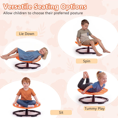 Kids Spinning Chair, Glow-in-the-Dark Swivel Chair