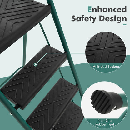 Folding Step Ladder 4-Step Ladder