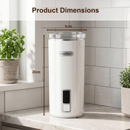 6-in-1 Electric Milk Frother, 250ml Automatic Milk Foamer & Steamer
