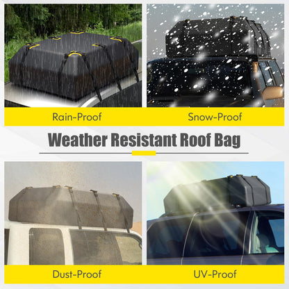 21 Cubic 100% Waterproof Roofing Cargo Carrier with Anti-Slip Mat