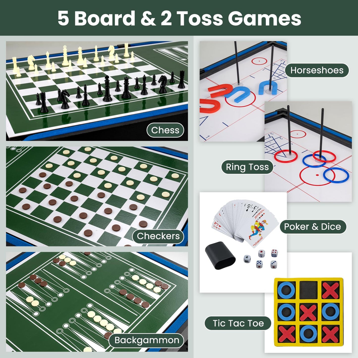 Multi Game Table, Table Top Games