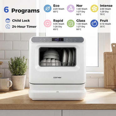 Table Top Dishwasher, Mini Countertop Dishwasher