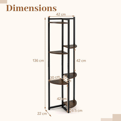 6-Tier Plant Stand, Flower Rack Storage Shelf