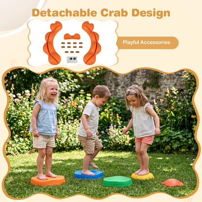 Kids Stepping Stones, Stackable Balance Blocks
