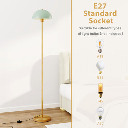 163cm Floor Lamp Standing Lamp with Shatterproof Lampshade