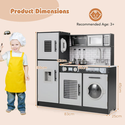 Play Kitchen Toy Set with Oven and Washing Machine for Aged 3+ Years Old