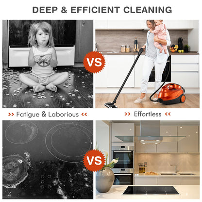 Giantex Steam Cleaner 2000W Multipurpose Steam Mop with 20 Accessories & 1.5L Tank