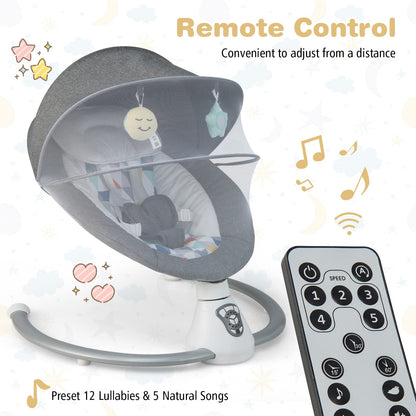 Portable Infants Rocker with Removable Mosquito Net