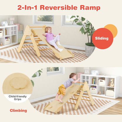 Triangle Climbing Toys with Climbing Triangle Arch Ramp