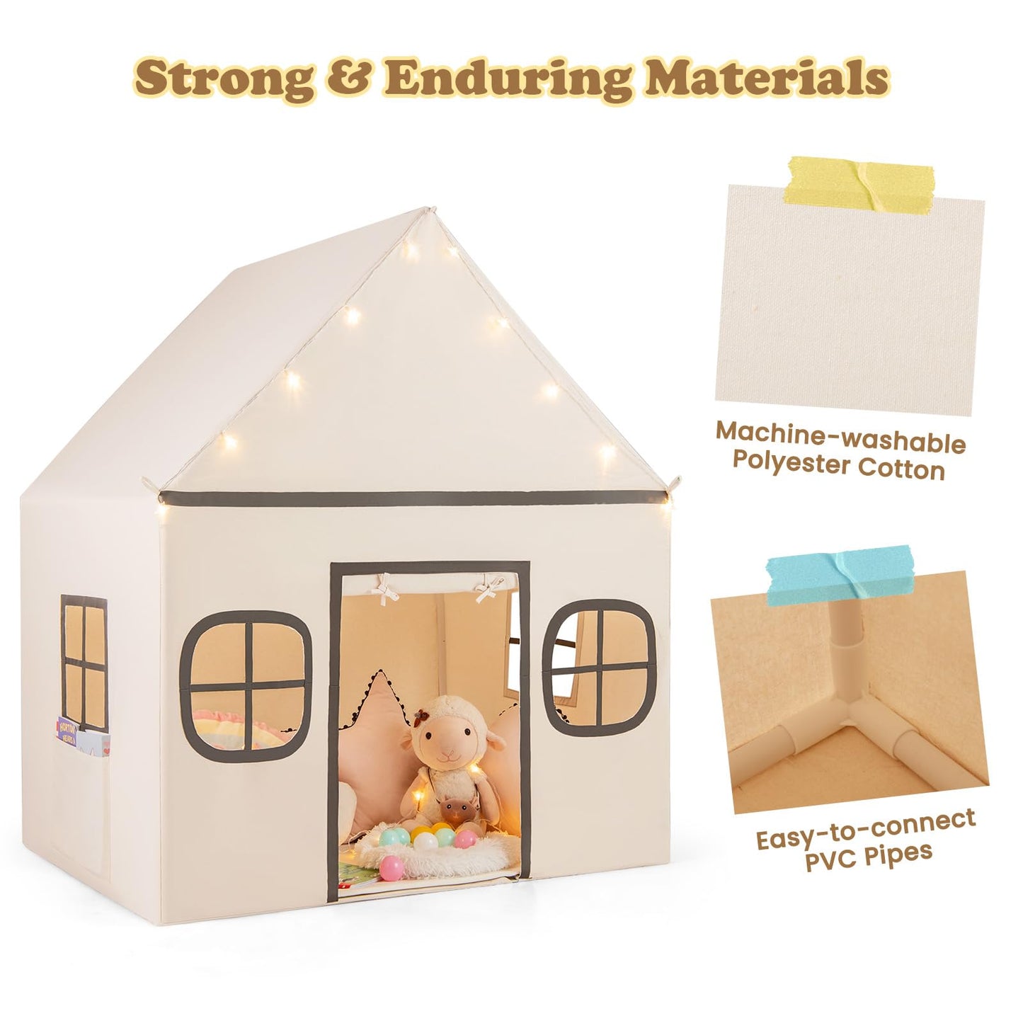 Kids Play Tent Large Playhouse Indoor Play Tent