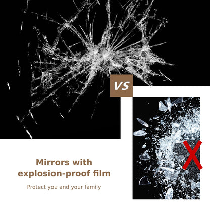 153 x 37 cm Wooden Frame Rectangle Full Length Mirror