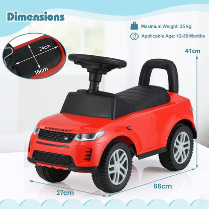 Kids Ride On Push Car Foot-to-Floor Walking Sliding Toy Car
