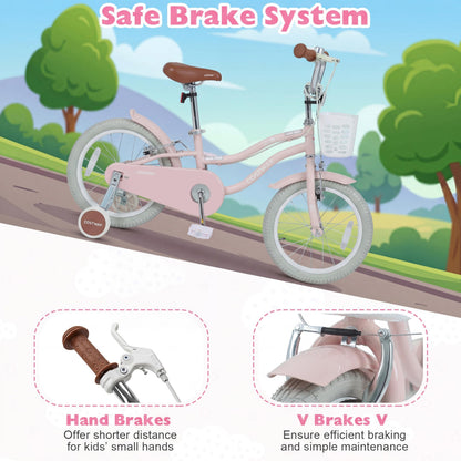 Kids Bike, Children's Training Bicycle | Toddler Bike with Height Adjustable Handlebar & Seat