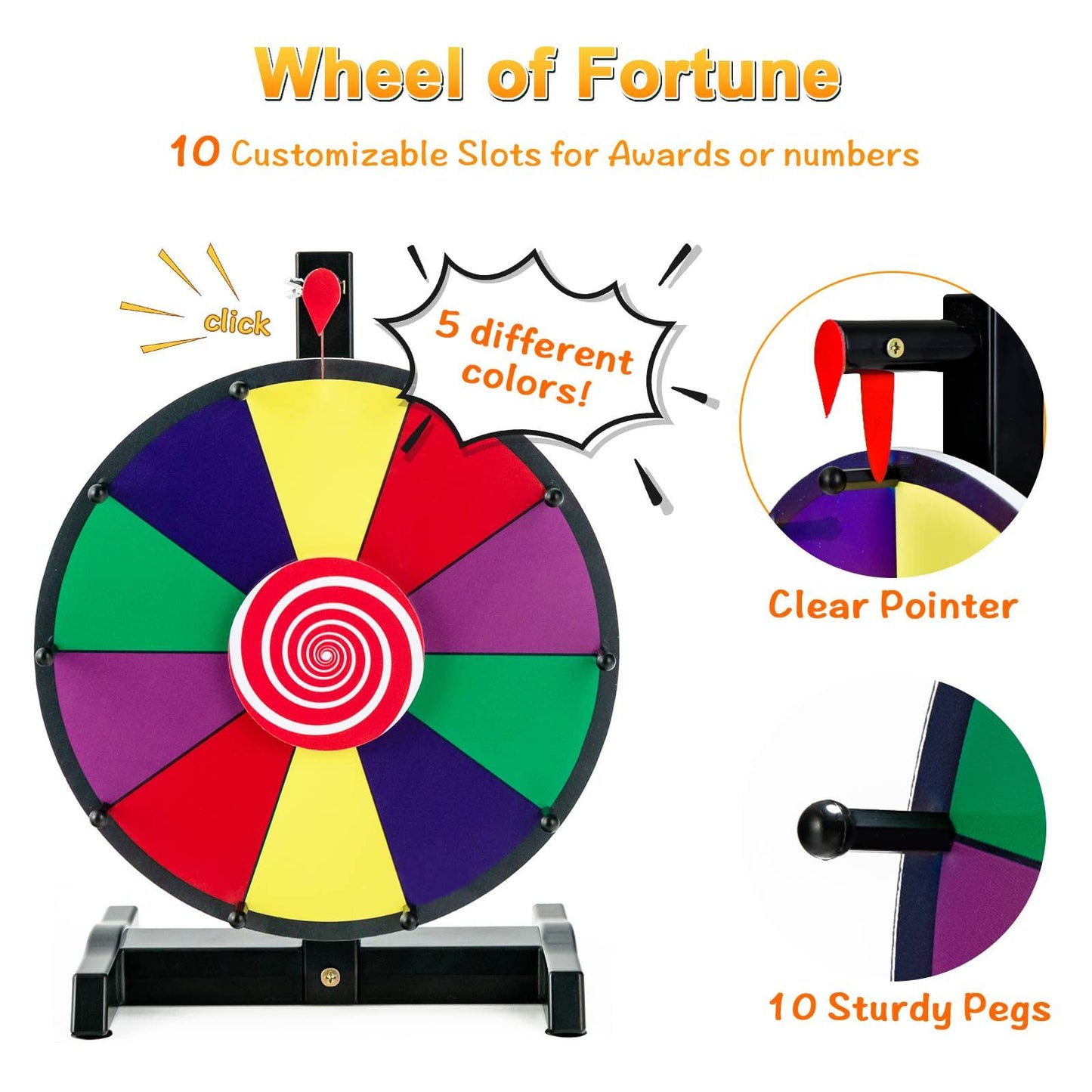 30/38 CM Spinning Wheel for Prizes