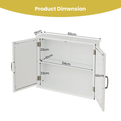 Wall-mounted Bathroom Mirror Cabinet for Bathroom Living Room