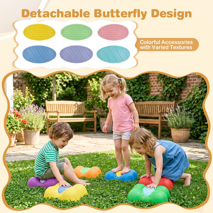 Kids Stepping Stones, Stackable Balance Blocks