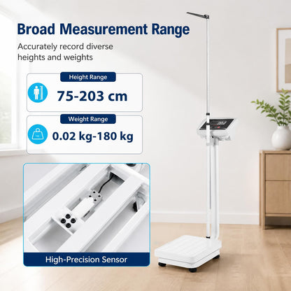 Height and Weight Scale with Height Rod