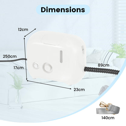 1600W Portable Steam Cleaner with 1L Water Tank