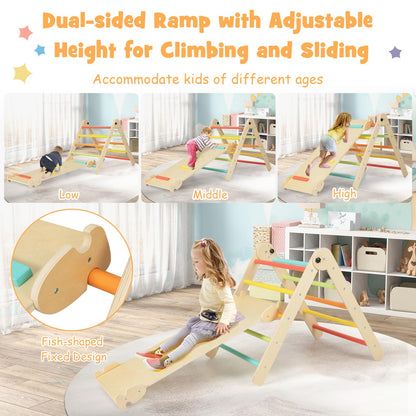 7 in 1 Toddler Climbing Frame for Boys Girls
