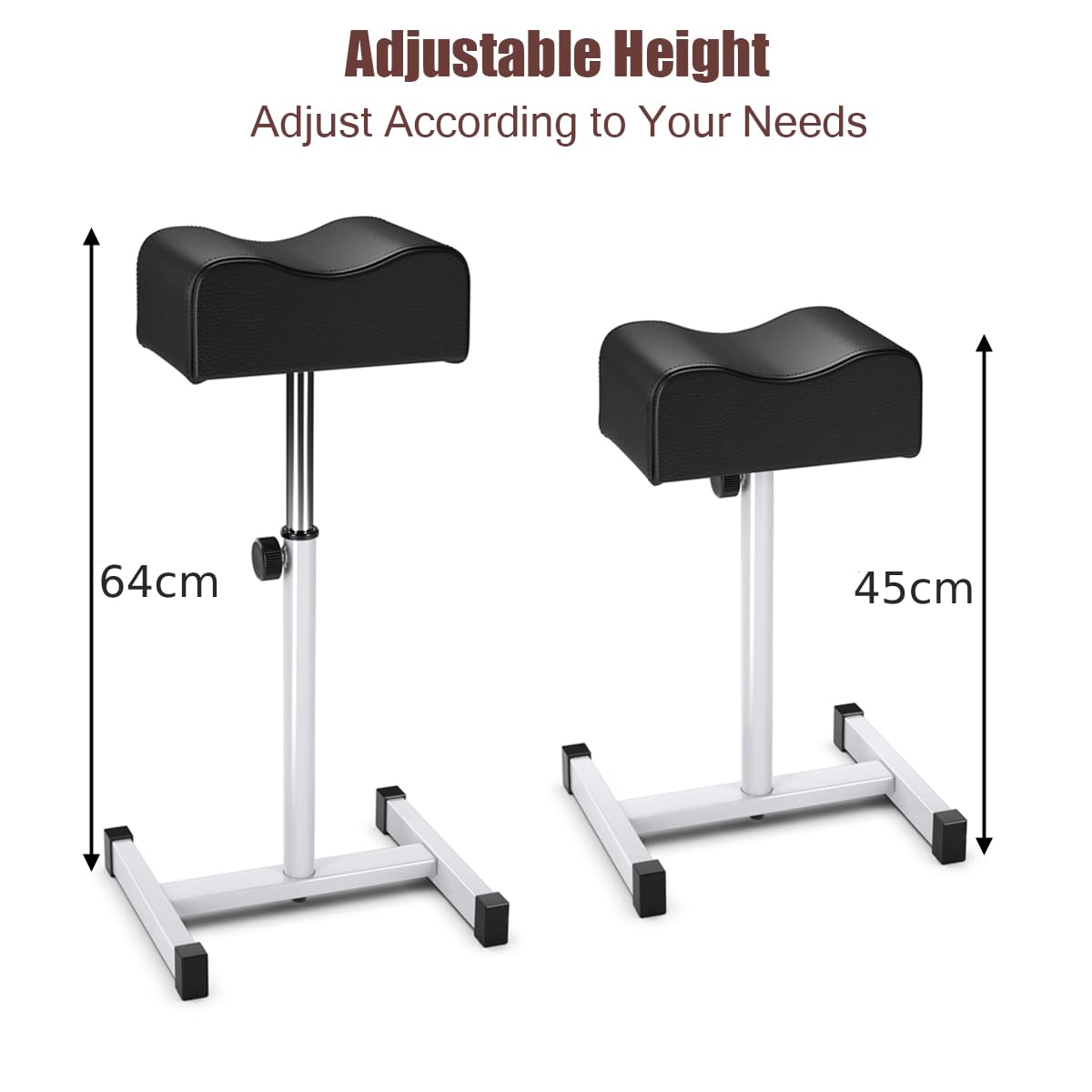 Adjustable Pedicure Manicure Footrest Salon Spa Tool