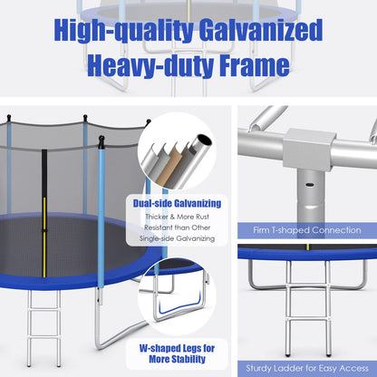 Kids Trampoline with Safety Net