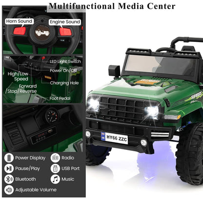 2-Seater Ride-on Car with Parent Remote Control