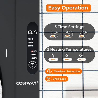 Electric Silicone Food Warming Mat with Fast Full Surface Heating