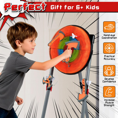3 in 1 Throwing Target Set Activity Carnival Games for Kids