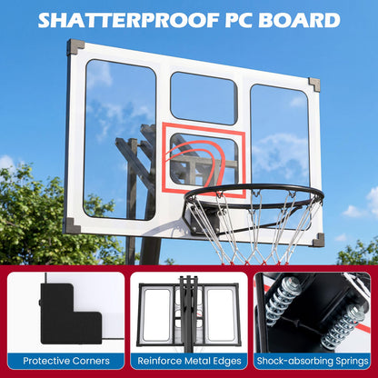 Basketball Hoop, 10FT Basketball Goal System
