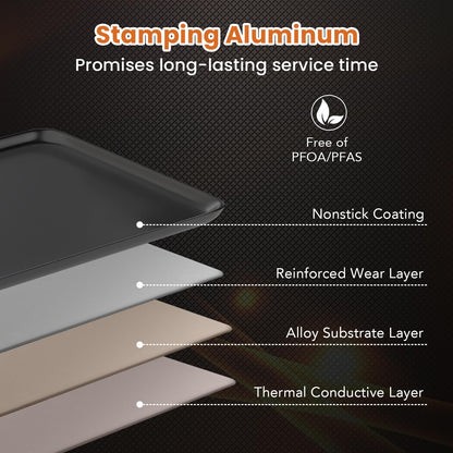 Electric Griddle Extra Large Teppanyaki Grill with Adjustable Temperature