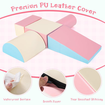 5-Piece Soft Waterproof Kids Climb and Crawl Activity Playset