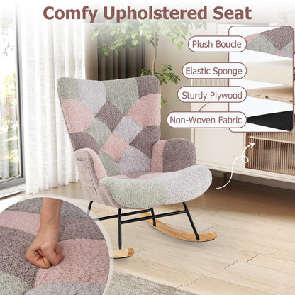 Relax Rocking Chair for Nursery Living Room Bedroom