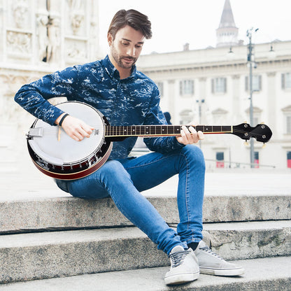 Full Size 5-string Banjo with 24 Bracket Remo Head