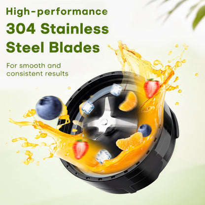 Personal Blender & Smoothie Maker with 600ml BPA-Free Cup & 3 Speed