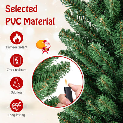 Artificial Christmas Tree with Quick Shape Technology and Lush Branch Tips