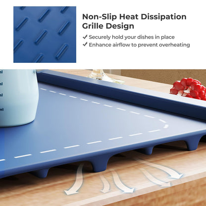 Food Warming Mat with Adjustable Temperature and Timer