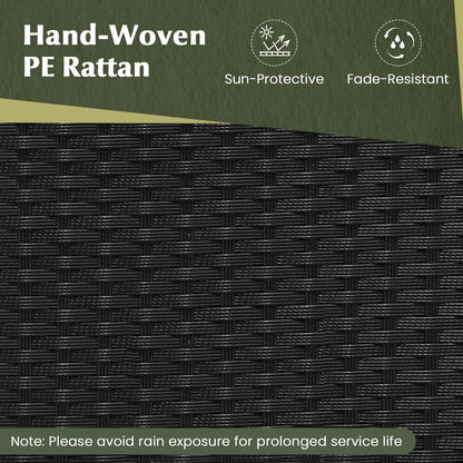 2-in-1 Transforming Picnic Table and Chairs Set