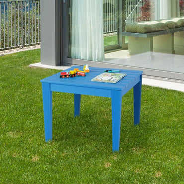 Kids Table, Waterproof Children Study Desk, Indoor Outdoor Toddler Activity Furniture for Painting