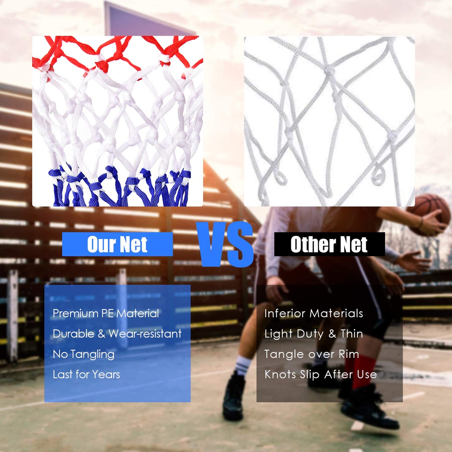 46cm Replacement Basketball Rim for Kids Adults