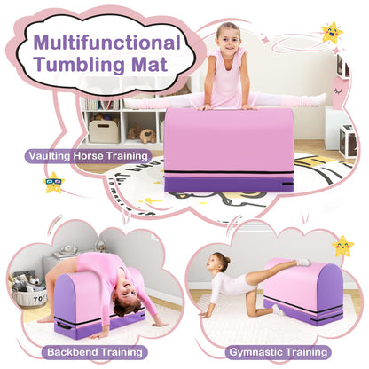 Mailbox Tumbling Mat with Detachable Mat and Carrying Handle