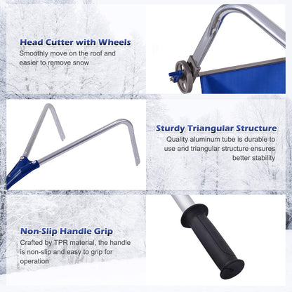 Extendable Snow Shovel Roof Rake