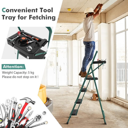 Folding Step Ladder 4-Step Ladder
