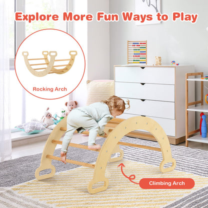 Triangle Climbing Toys with Climbing Triangle Arch Ramp