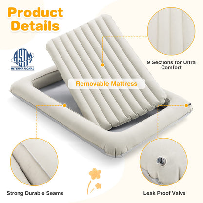 Inflatable Toddler Travel Bed