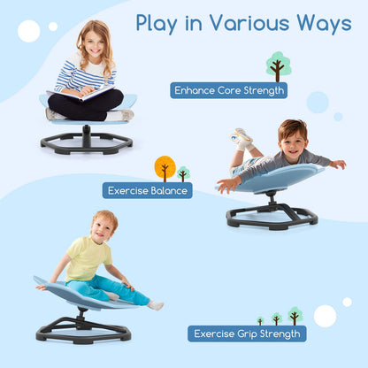 Kids Sensory Swivel Chair Elephant Petal 360° Spinning Chair