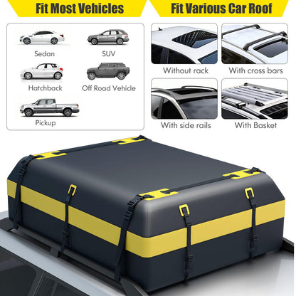 GiantexUK 15/21 Cubic Feet Car Roof Bag