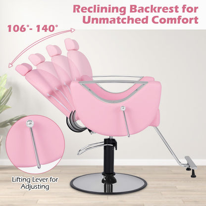 Reclining Salon Chair for Hair Stylist