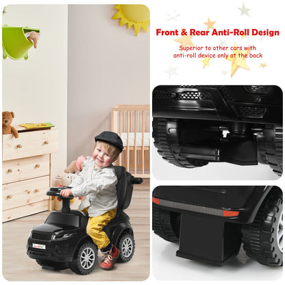 3 in 1 Kids Ride on Push Car