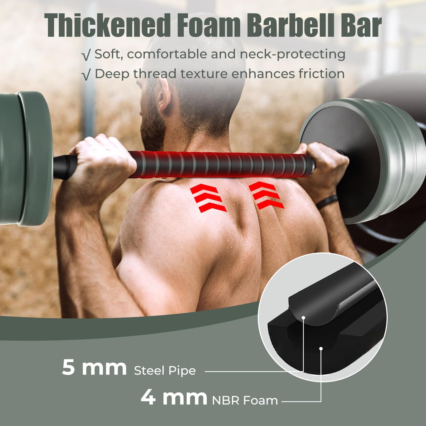 21KG/41KG Dumbbell Barbell Set, 4-in-1 Dumbbell, Barbell, Kettlebell & Push-Up Stand
