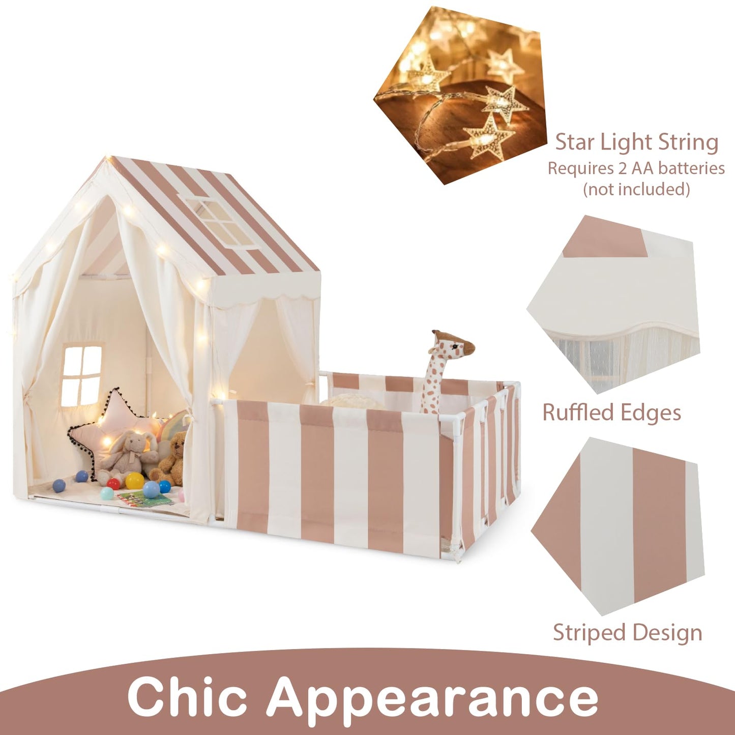 Large Kids Play Tent, Children Play House